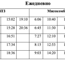 С 14 июня 2023 года маршрут № 45 «ВПЗ - Мясокомбинат» обслуживается МУП «ПАТП № 1»