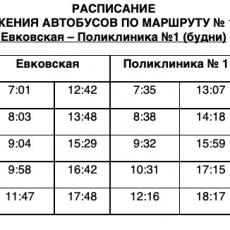 С 01 июня изменится расписание автобусов ПАТП № 1